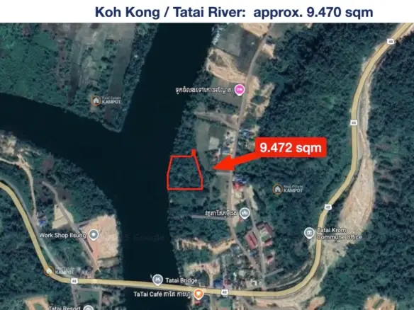 Koh Kong - Tatai River 9470 sqm