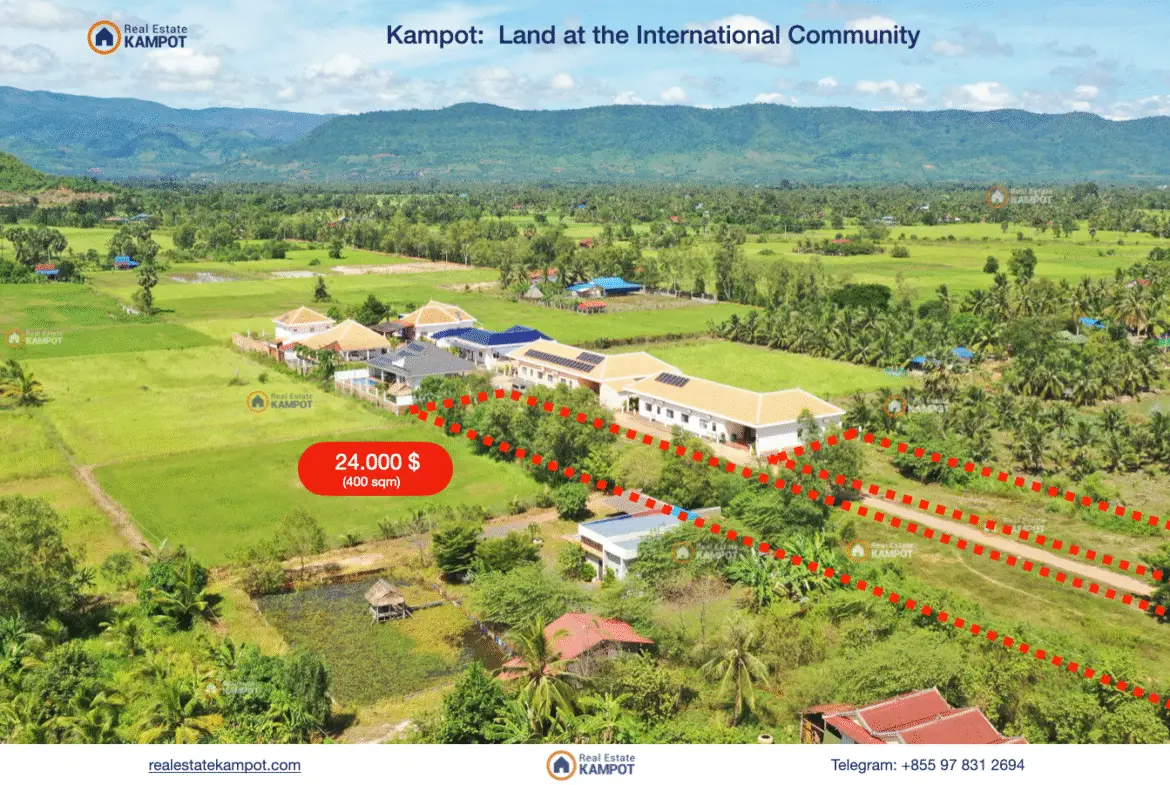 Kampot Land for home 24.000