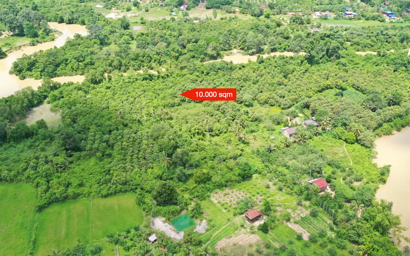 Kampot - River Land for natural Resort / Business