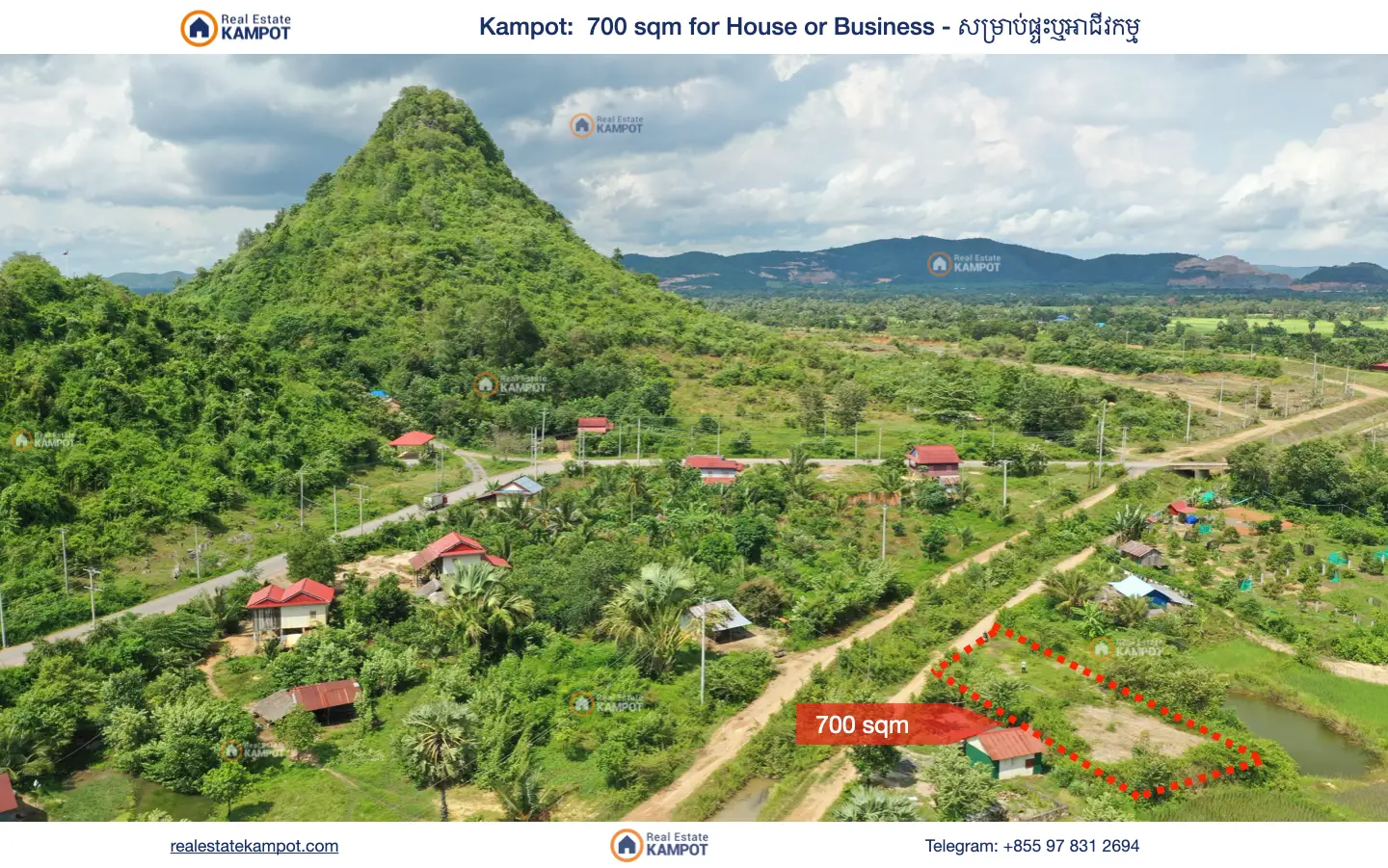 Kampot – Land at the White Mountain Kampot - Land at the White Mountain