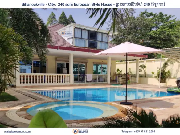 Amazing house with pool