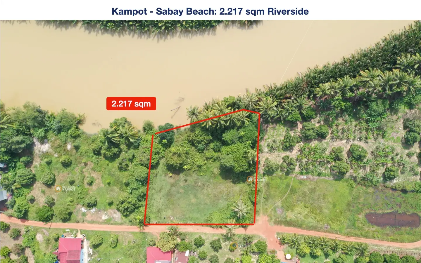 Kampot – Sabay Beach River Side Land Kampot - Sabay Beach River Side Land