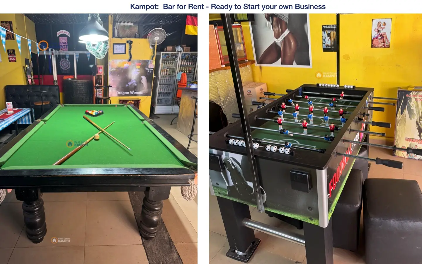 Kampot - ready to start a Bar