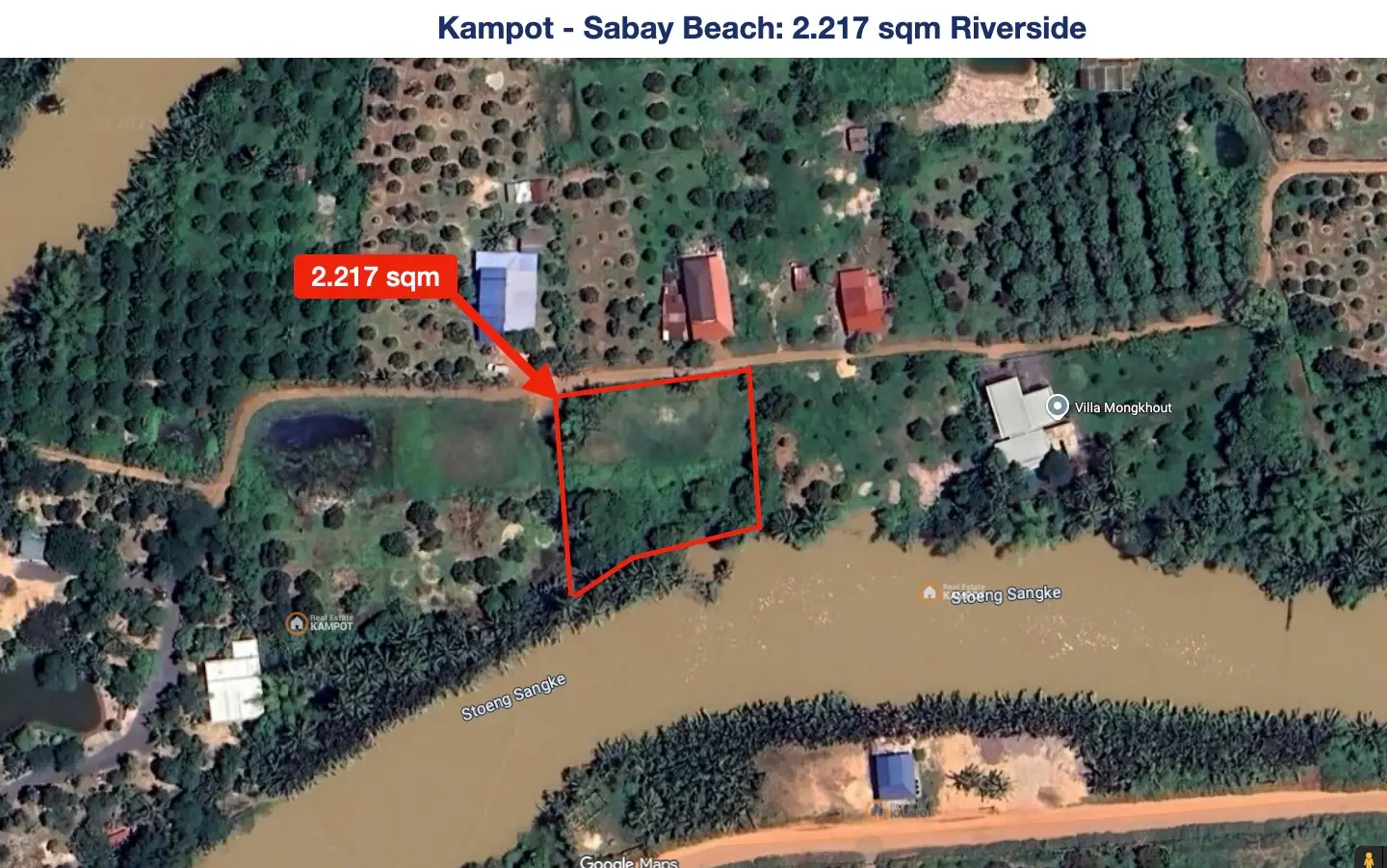 Kampot – Sabay Beach River Side Land Kampot - Sabay Beach River Side Land