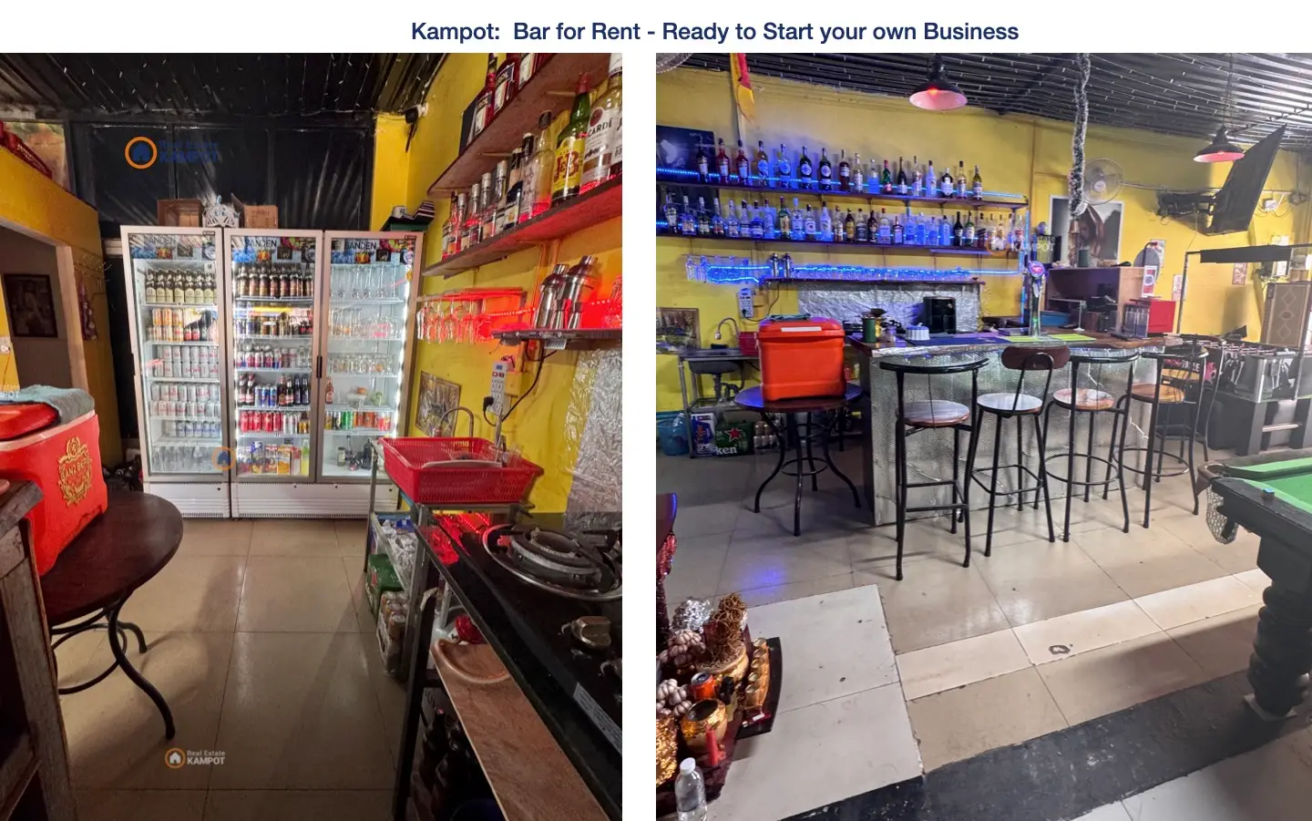 Kampot - ready to start a Bar