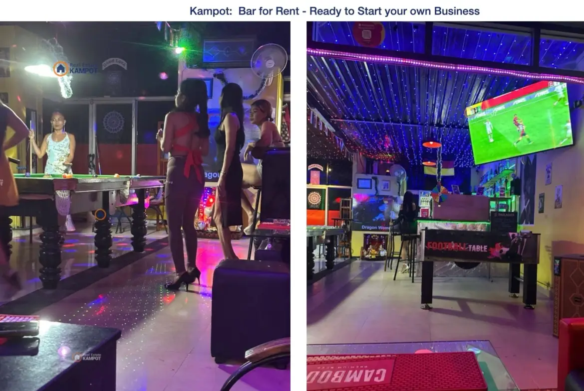 Kampot - ready to start a Bar