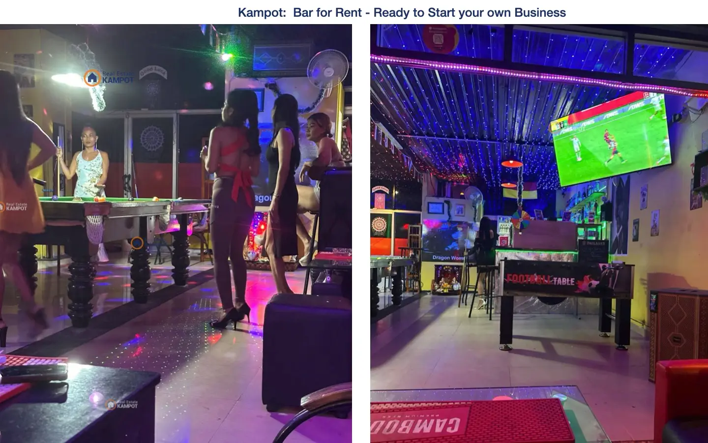 Kampot - ready to start a Bar