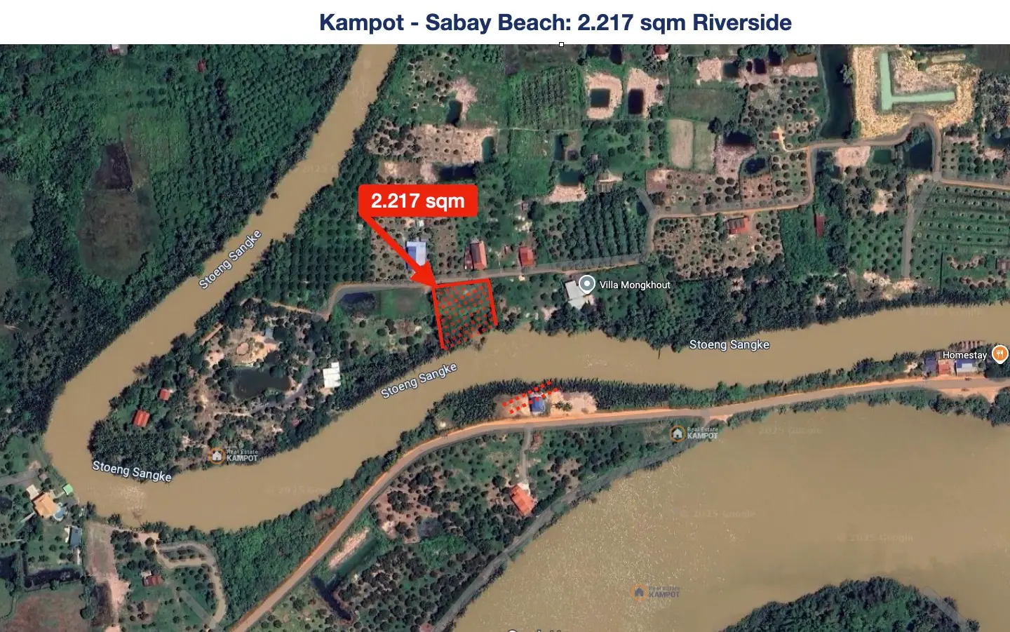 Kampot – Sabay Beach River Side Land Kampot - Sabay Beach River Side Land