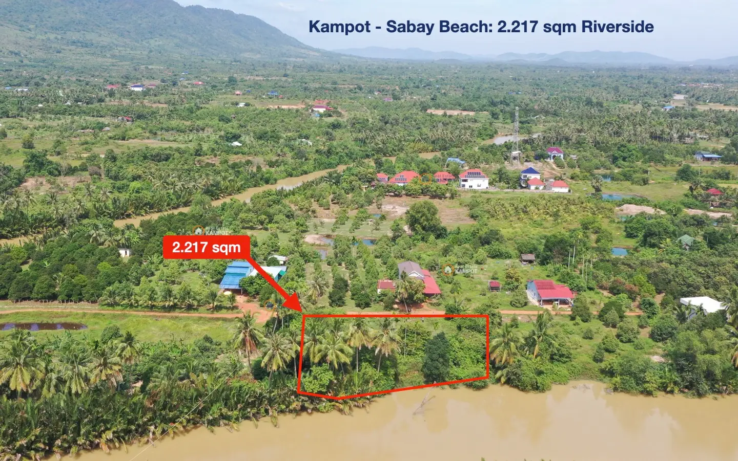Kampot – Sabay Beach River Side Land Kampot - Sabay Beach River Side Land