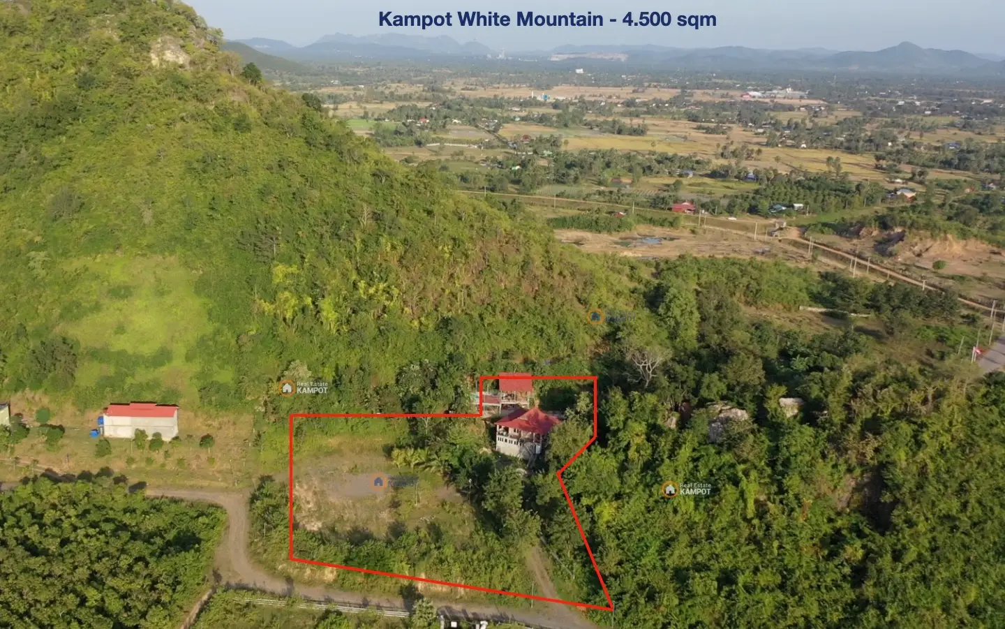 Kampot - white mountain 4.500 sqm