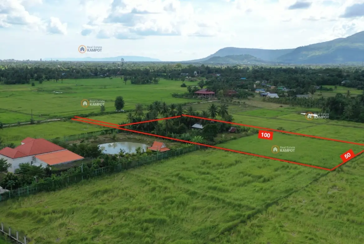 Kampot - Perfect place for your home, 5000 sqm