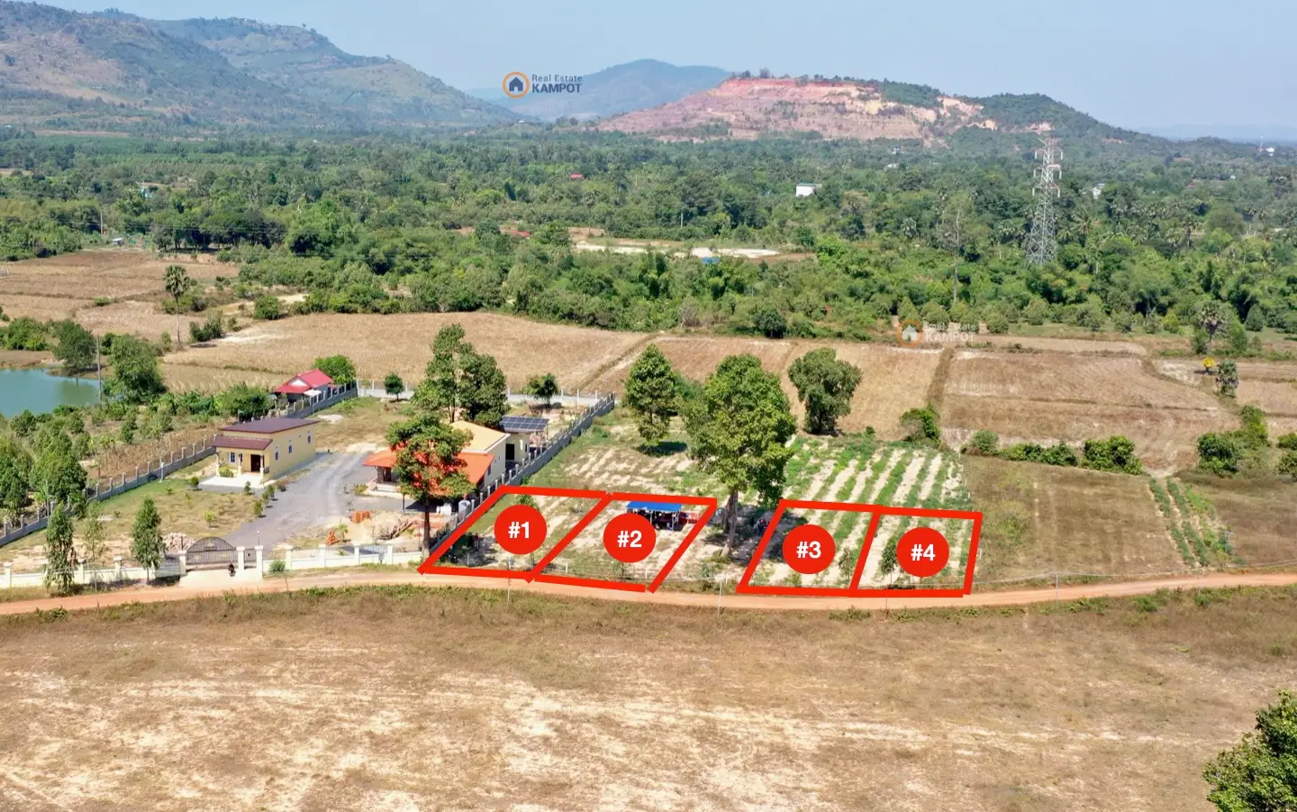 Kampot – Land at Bokor Mountain – ideal for small business Kampot - Land at Bokor Mountain – ideal for small business