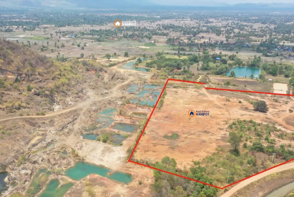 Kampot: Prime 70,000 sqm Land for Industrial or Commercial Development