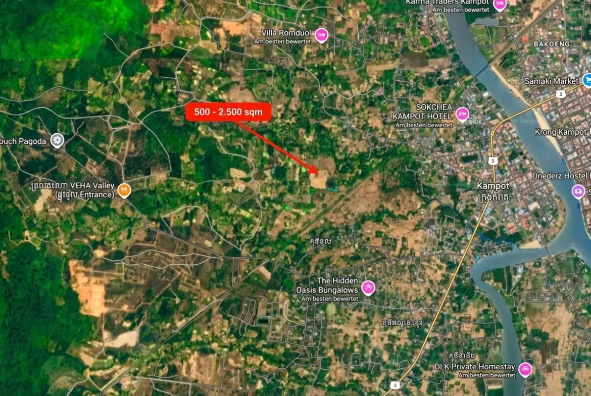 Kampot - fantastic Bokor Mountain View