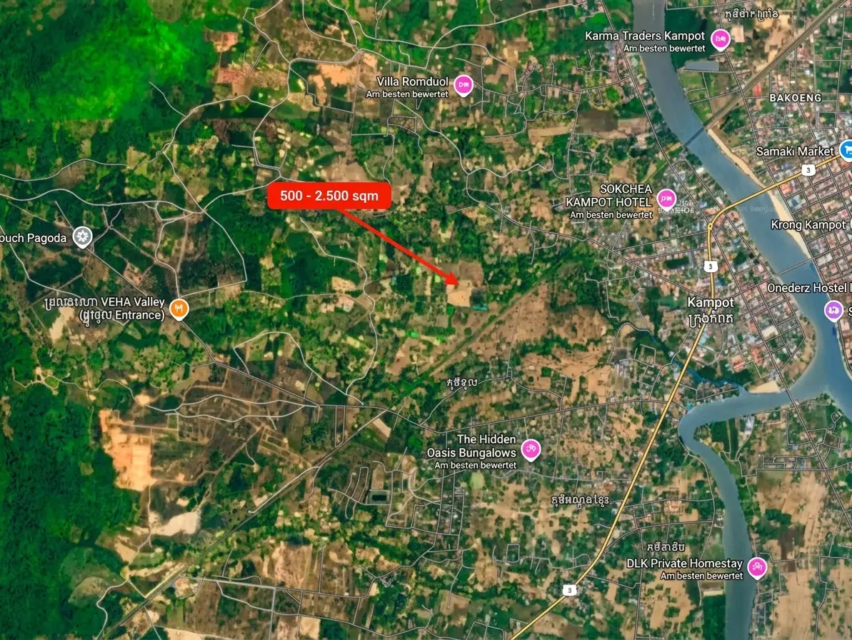 Kampot - fantastic Bokor Mountain View