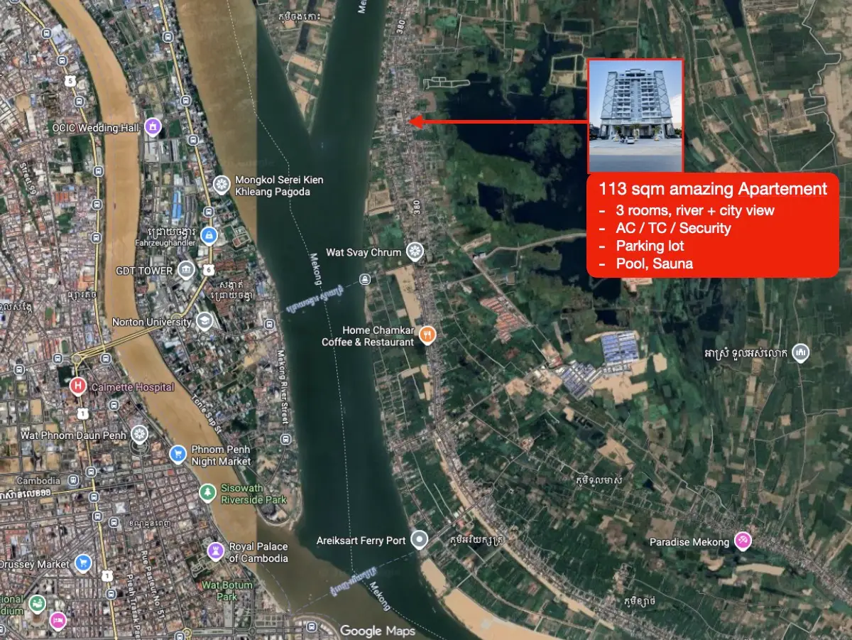 High comfortable Apartement – Phnom Penh, Chaktomuk Cityview High comfortable Apartement - Phnom Penh, Chaktomuk Cityview