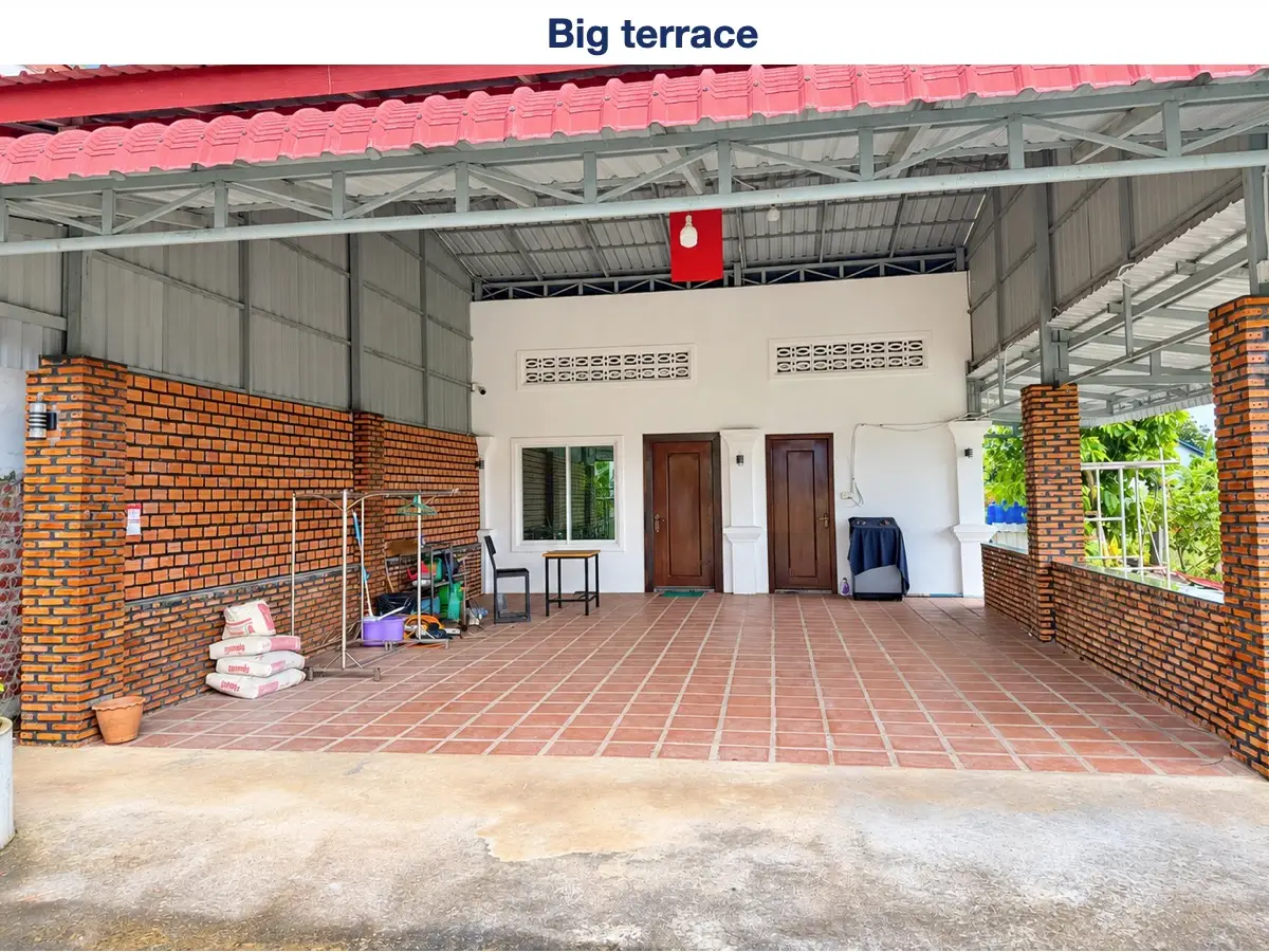 Screenshot Beautiful House in Kampot City – Quiet Location, Huge Terrace & Rice Field Views